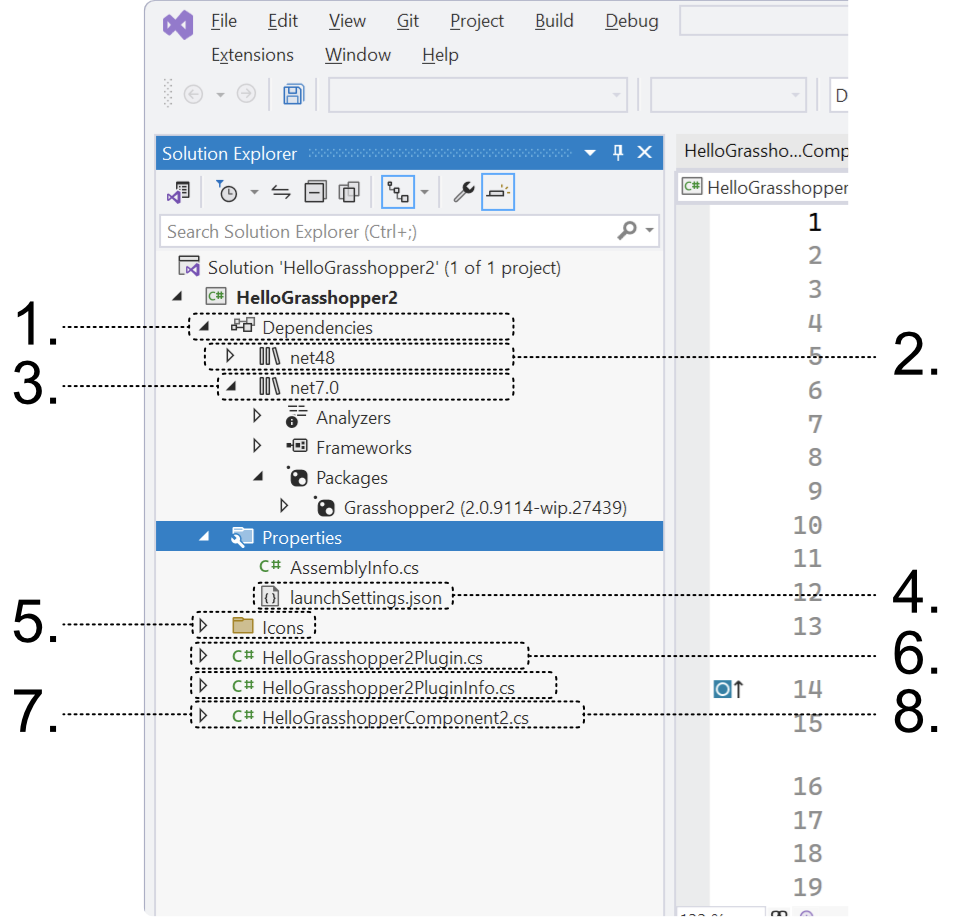 Grasshopper 2 Component Anatomy